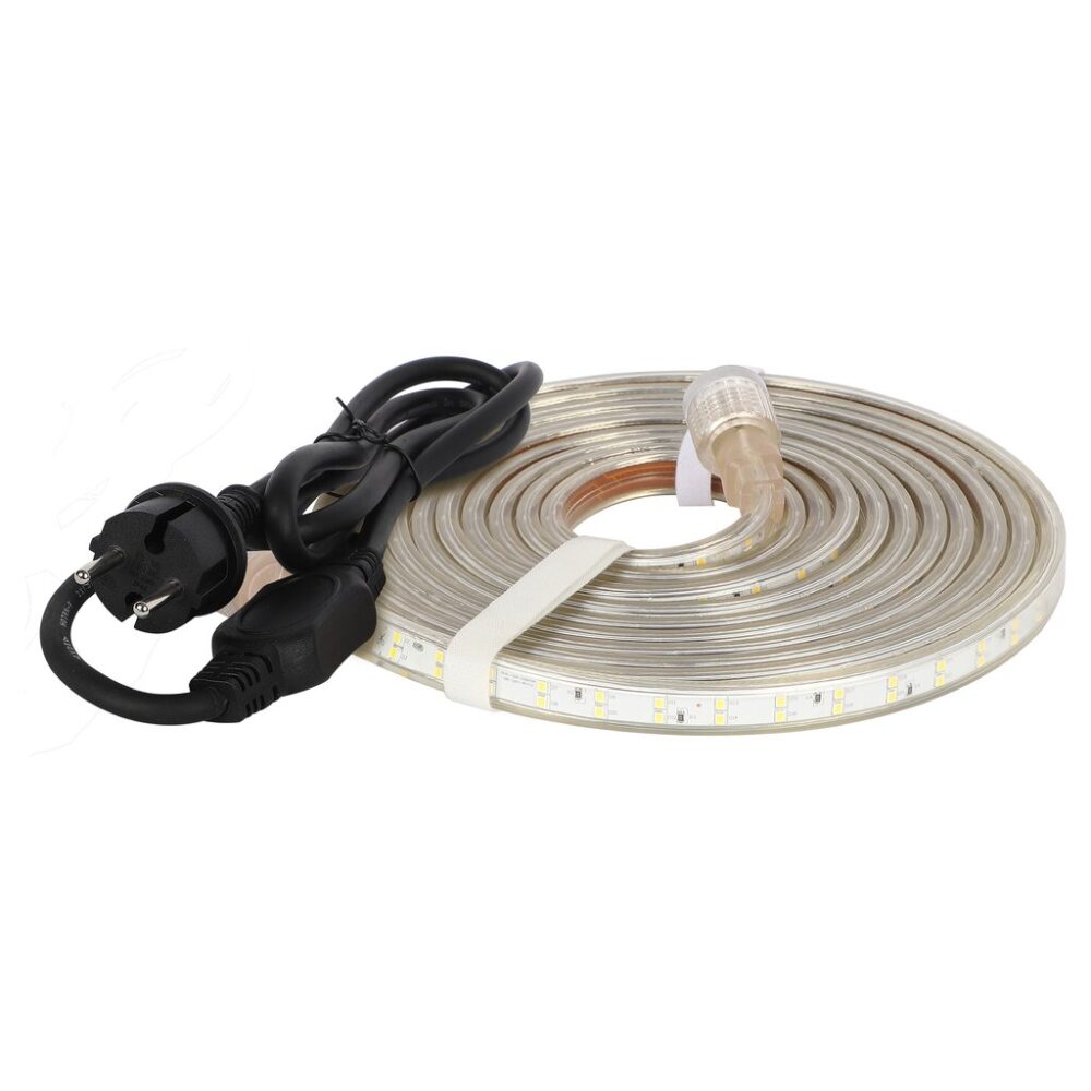 Luxflex Eco 5m 4000K med ledning/plugg #1