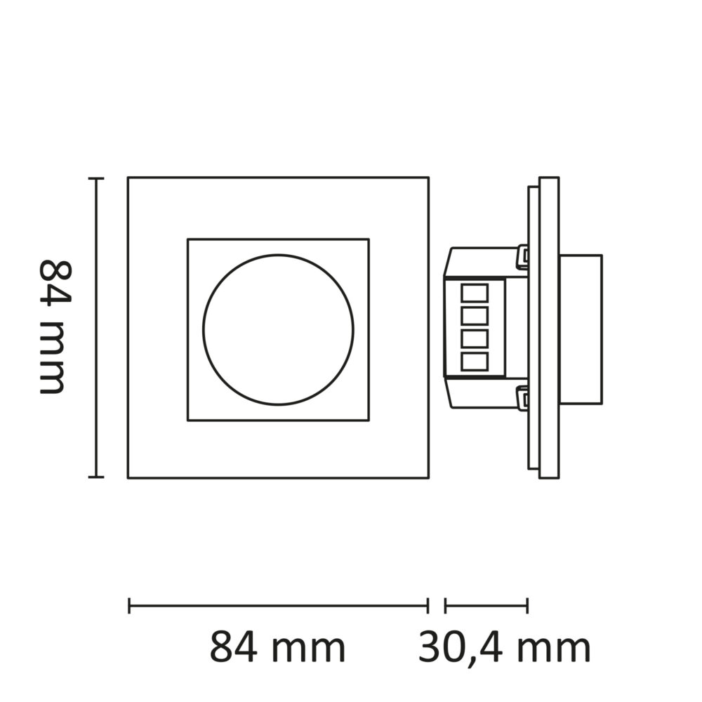 UniDim 1000 Digital Universal Dimmer Hvit #6