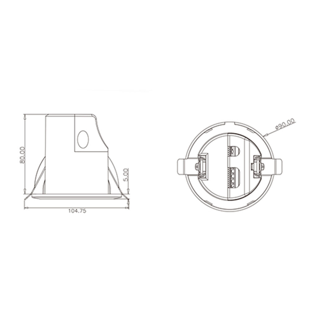 Sensor Multi DALI 230V Innfelt dimbar #4